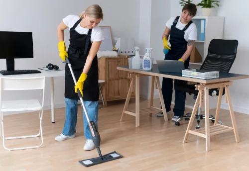 Nettoyage de bureau professionnel à Longpré-les-Corps-Saints