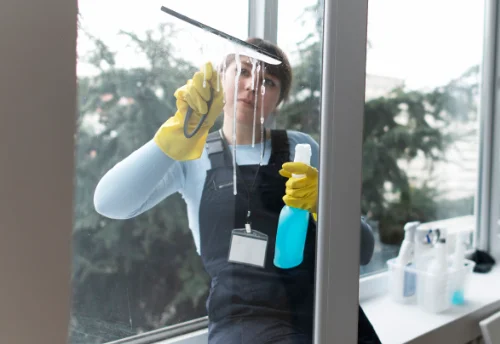 Nettoyage de vitres intérieures et extérieures à Longpré-les-Corps-Saints